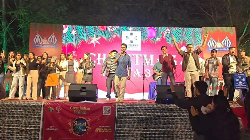 On 20th December, the event was celebrated with great zeal and enthusiasm at St. Xavier’s High School, Raipur